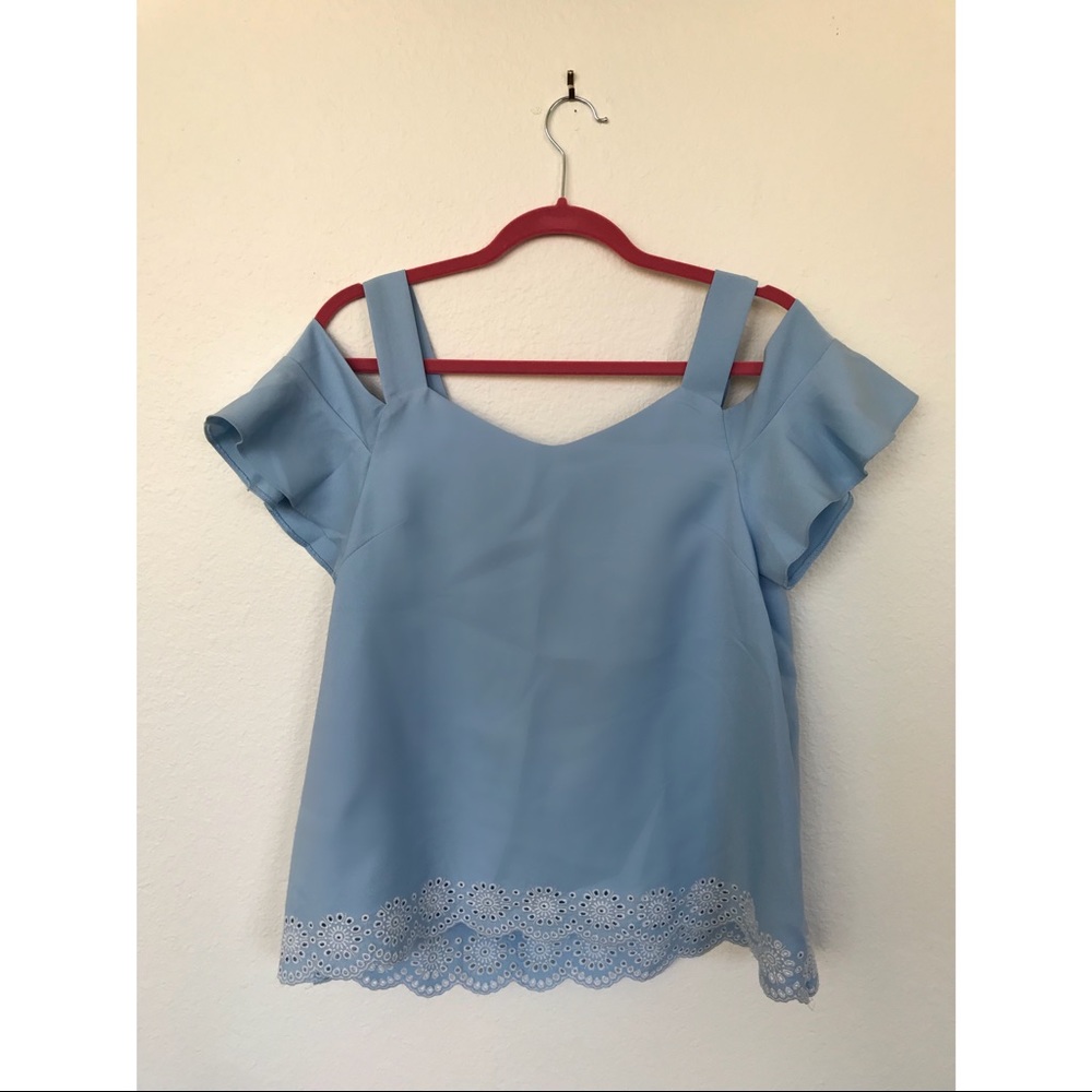 Light Blue Blouse NWT from Francesca’s